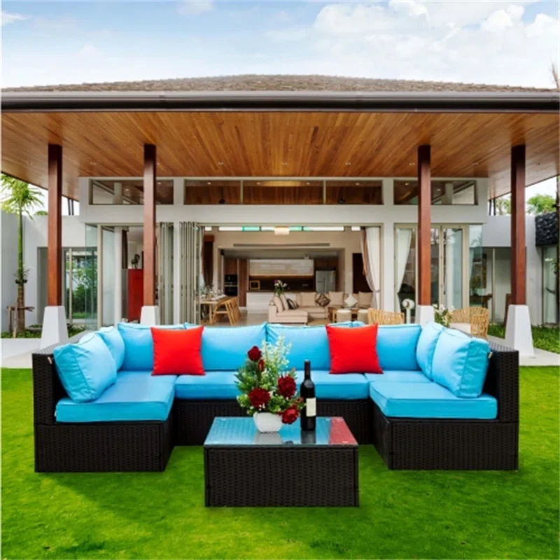 Londell 6 - Person Outdoor Seating Group with Cushions