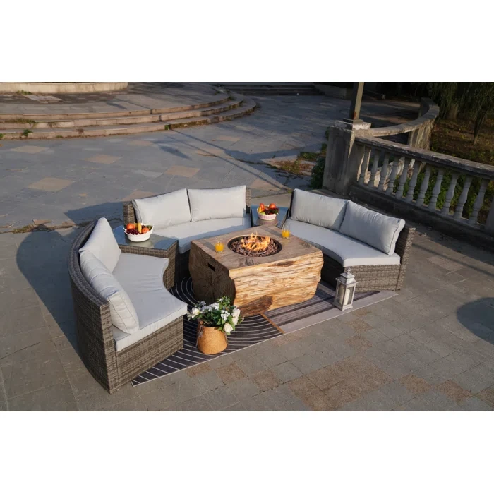 Arrika 6 - Person Outdoor Seating Group with Cushions