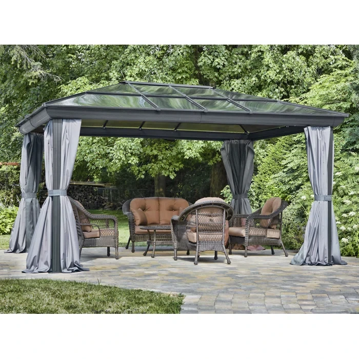 Venus Metal Patio Gazebo 16 ft x 12 ft