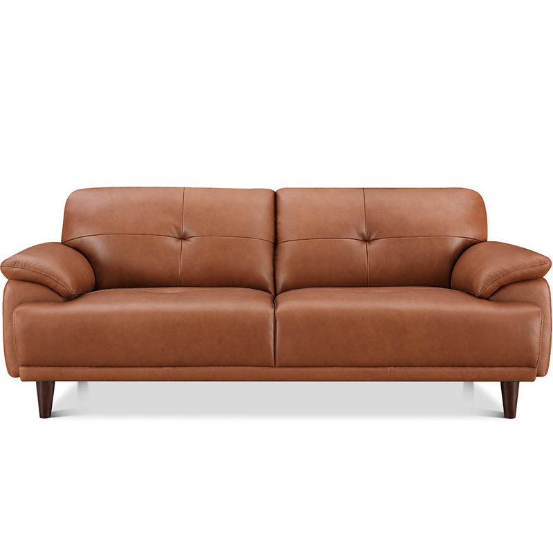 Kaylee Top Grain Leather Sofa Couch
