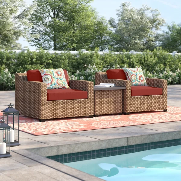 Ambroselli 2 - Person Outdoor Seating Group