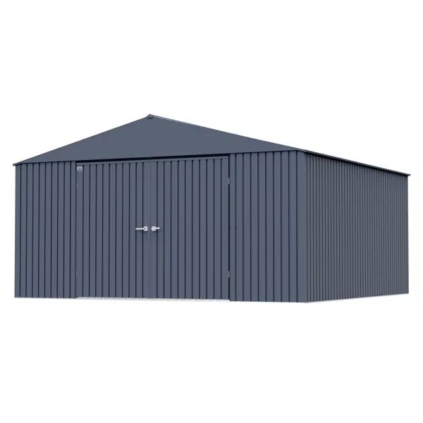 Elite 14 ft. W x 14 ft. D Metal Storage Shed