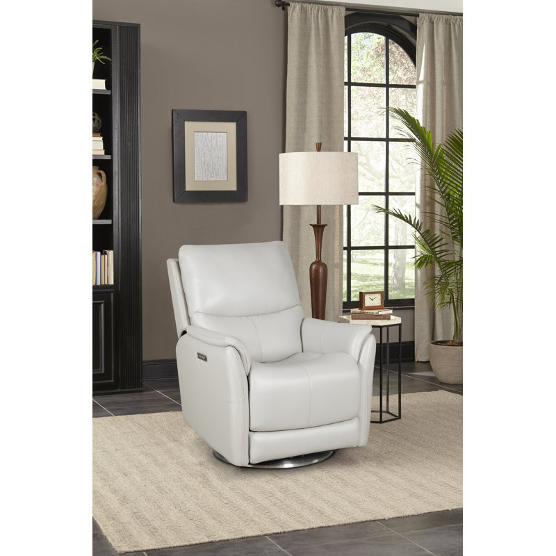 Javarrius Upholstered Power Reclining Home Theater Seat