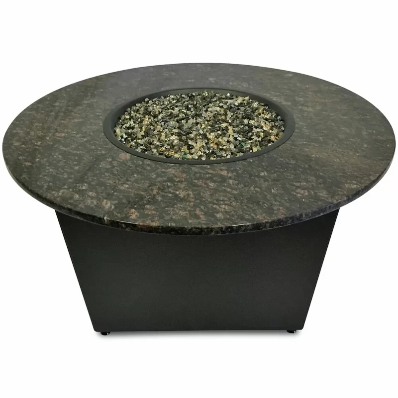 21" H x 41" W Propane Fire Pit Table