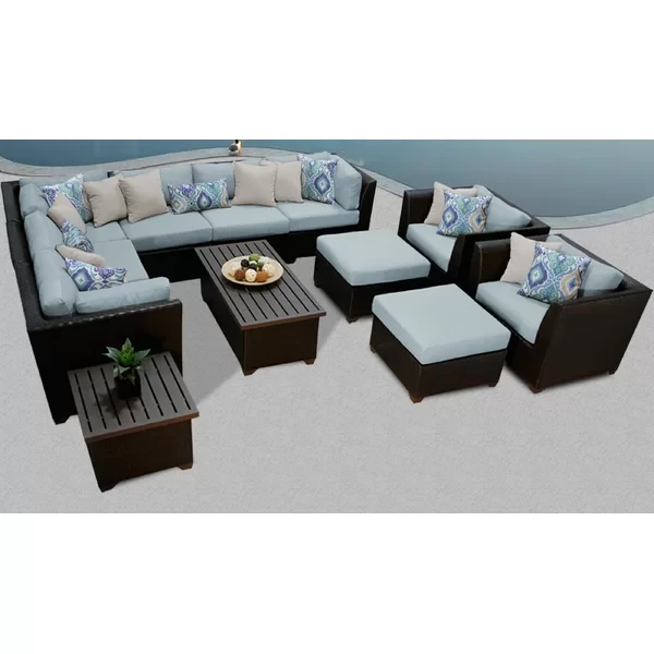 Anastase 8 - Person Outdoor Seating Group with Cushions