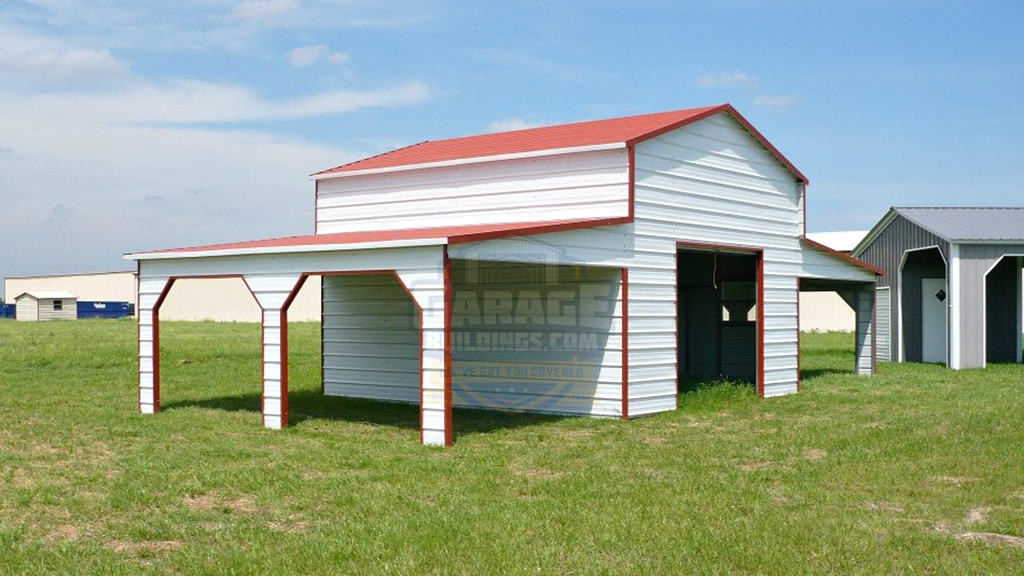 Metal Garage 42'x24' Metal Barn