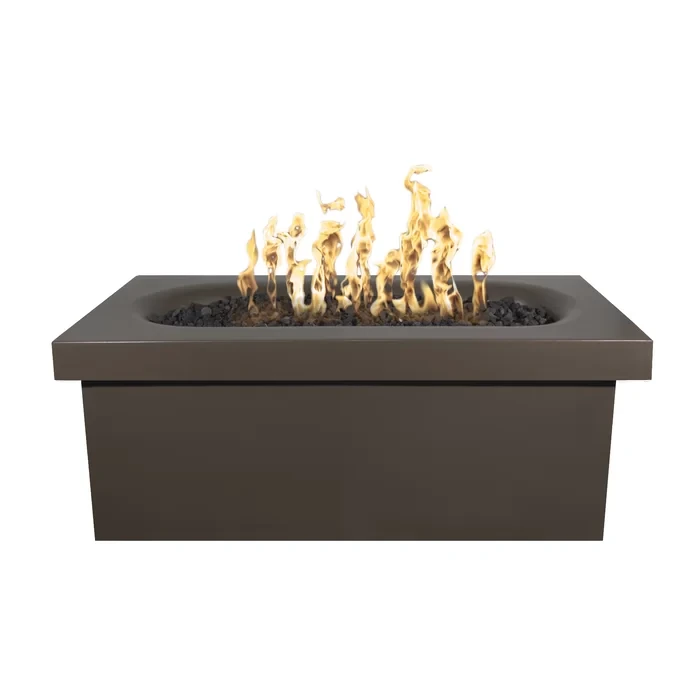 Ramona 24" H x 60" W Concrete Outdoor Fire Pit Table