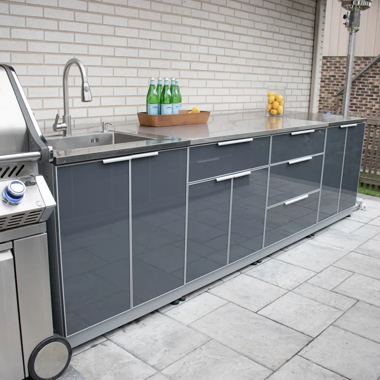 Blue Sky Outdoor Living 90'' 6 Modular Outdoor Kitchen