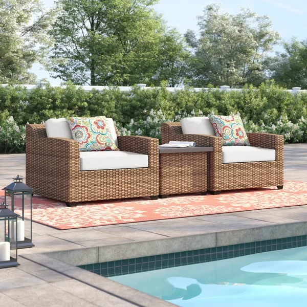 Ambroselli 2 - Person Outdoor Seating Group