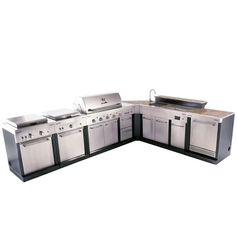 Charbroil Medallion Series 7-Piece Modular Outdoor Kitchen Set