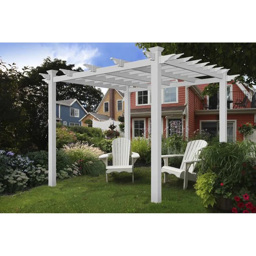 Corissa 7.5 Ft. W x 7.5 Ft. D Vinyl Pergola