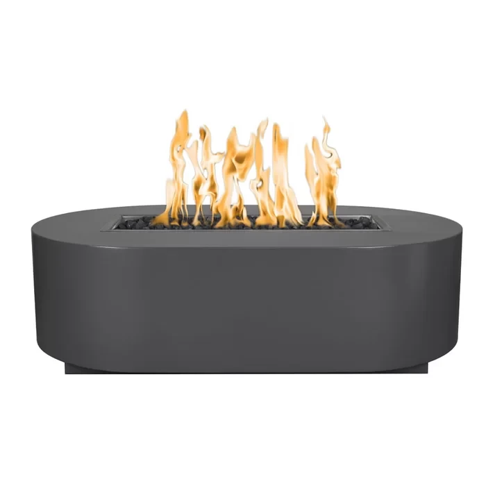 Bispo Steel Fire Pit  15" H x 84" W x 28" D