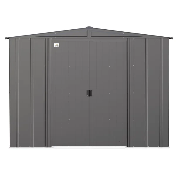 8 ft. W x 7 ft. D Arrow Metal Storage Shed