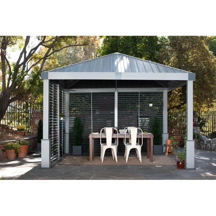 Nanda 12 Ft. W x 12 Ft. D Aluminum Patio Gazebo