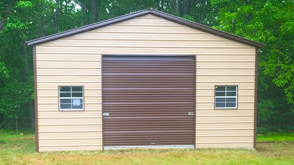 Metal Garage 24'x30' Residential Building