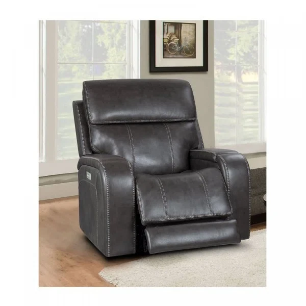 Calizza Leather Power Reclining Home Theater Seat