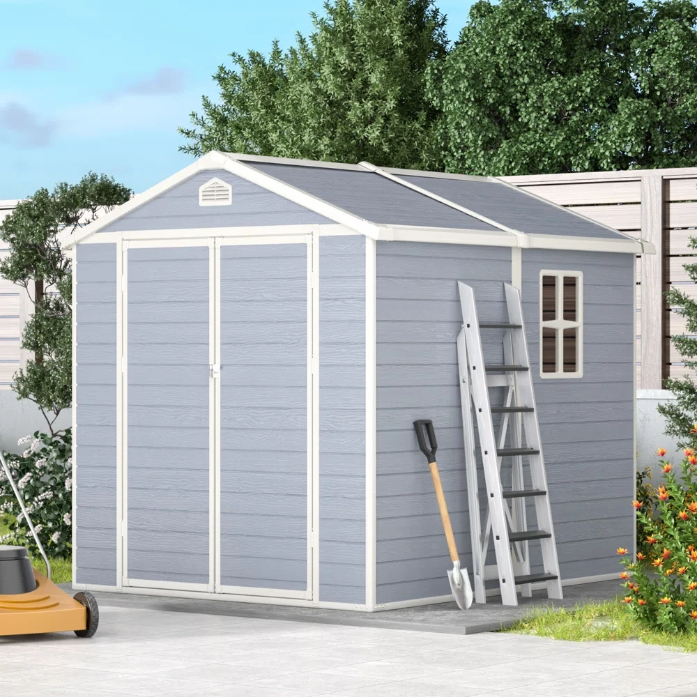 6 Ft. W X 8 Ft. D Storage Shed