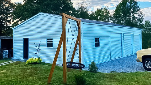 Metal Garages 30'x45' Metal Garage