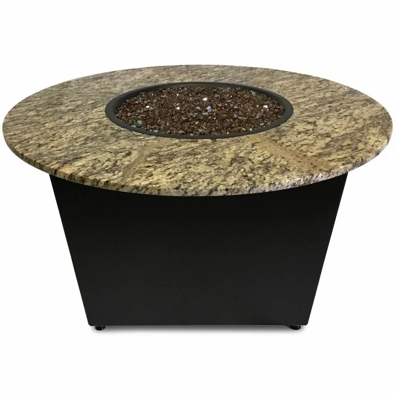 21" H x 41" W Propane Fire Pit Table