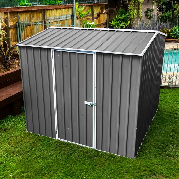 Premier 7 ft. W x 7 ft. D Metal Storage Shed