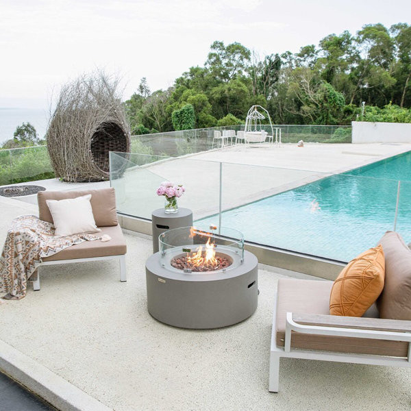 Ping Concrete Propane Fire Pit