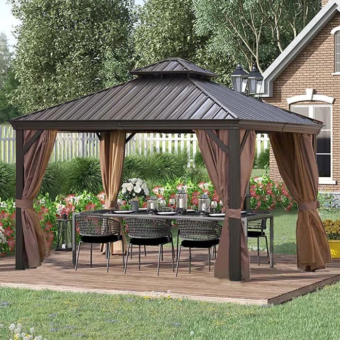 12 ft x 12 ft Patic Aluminum Patio Gazebo