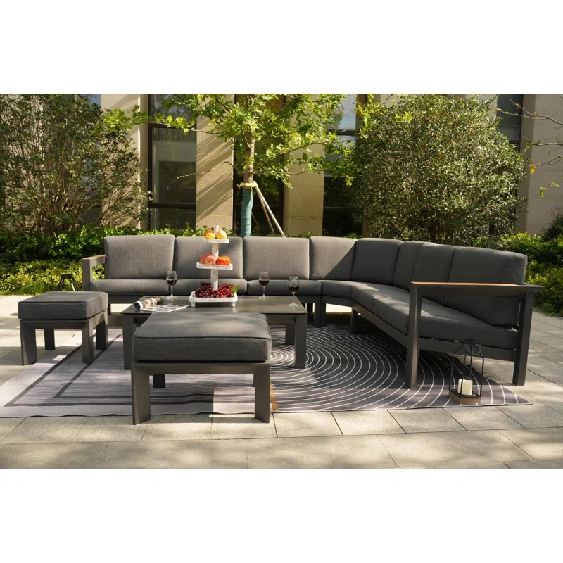 8 - Person Outdoor Seating Group with Cushions