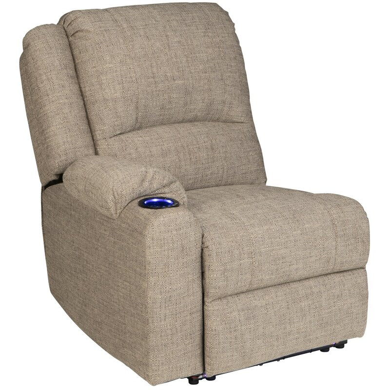 Seismic Series Upholstered Home Theater Seating with Cup Holder