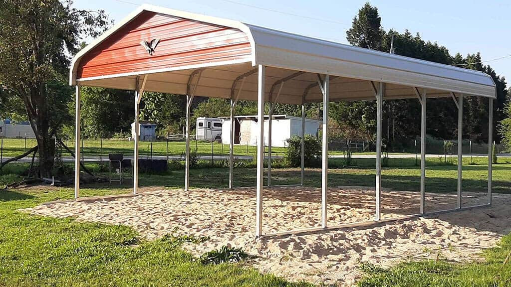 Metal Garage 20'x20' Carport