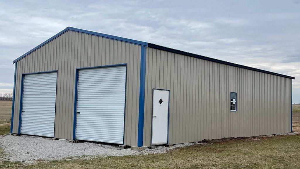 Metal Garage 30'x50' Storage Building