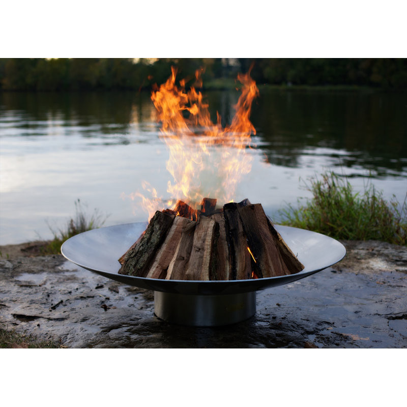 Bella Vita Fire Pit  12" H x 34.5" W x 34.5" D