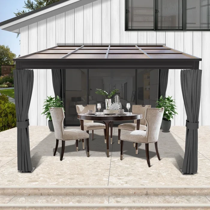 Aluminum Patio Gazebo 12.95 (ft) x 9.68 (ft)