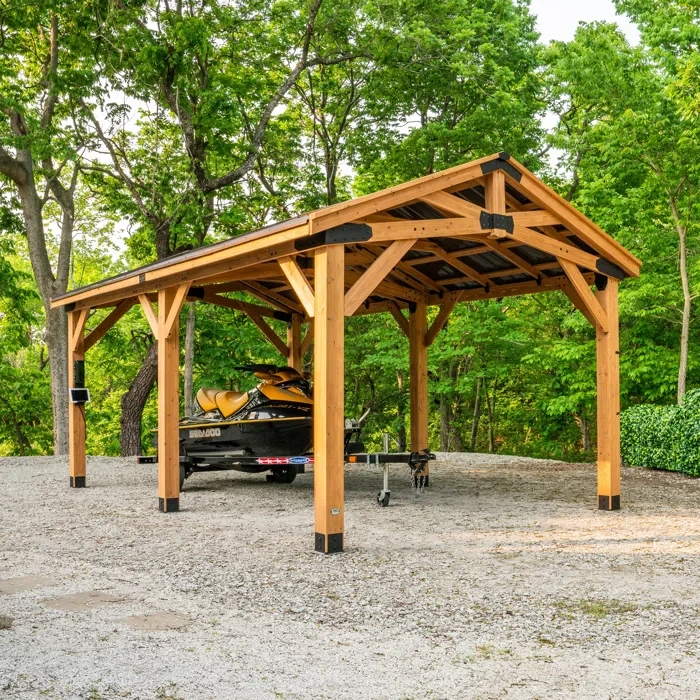 Backyard Discovery 20' x 12' Norwood Carport Gazebo