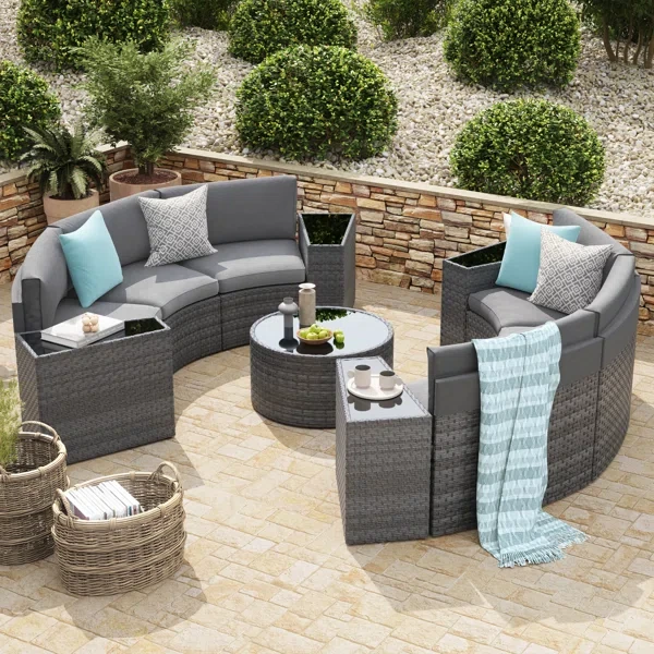 6 - Person Outdoor Seating Group with Cushions