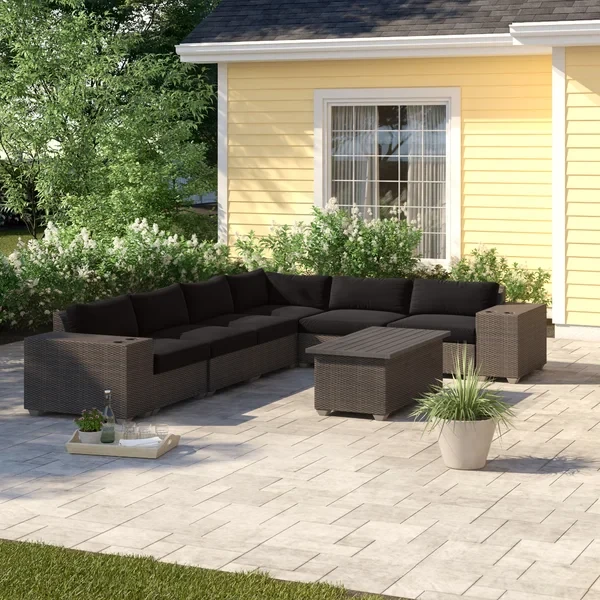 Anastase 5 - Person Outdoor Seating Group with Cushions