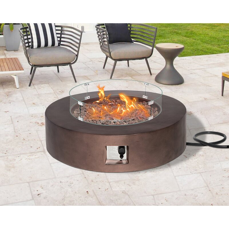 Concrete Propane Fire Pit