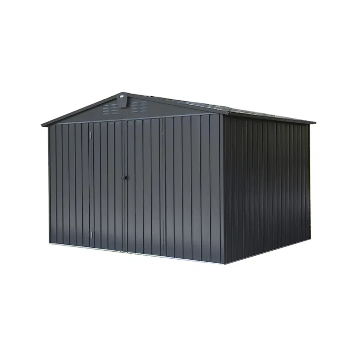 D Metal Storage Shed