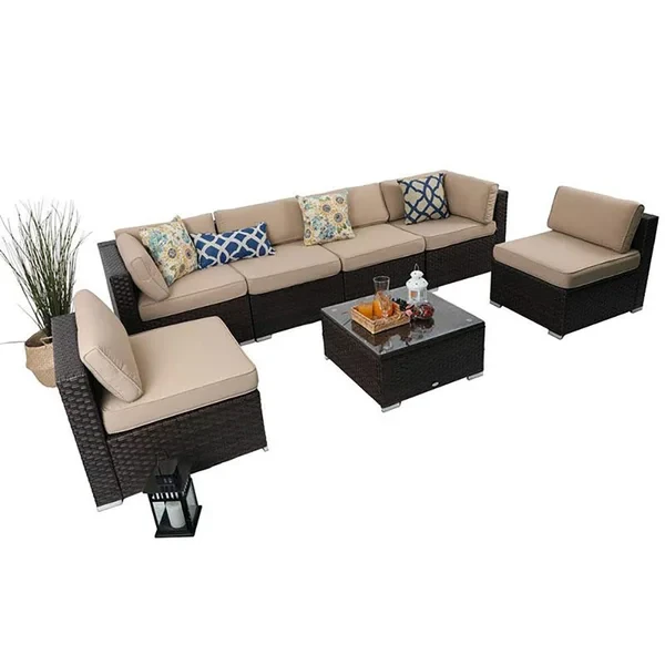 Mcgahan 6 - Person Outdoor Seating Group with Cushions