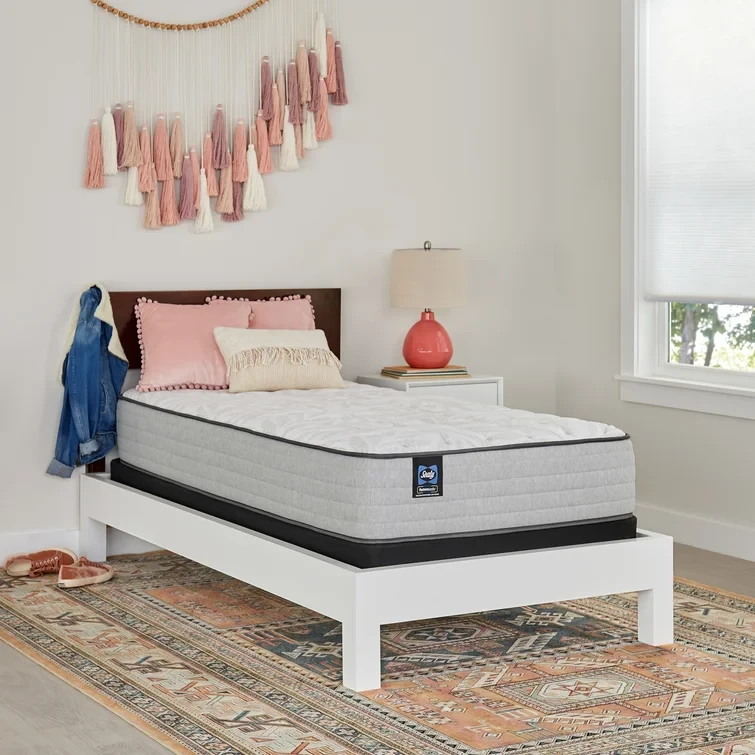 38'' W X 74'' L  Sealy Posturepedic Mill Street 12" Medium Tight Top Innerspring Mattress