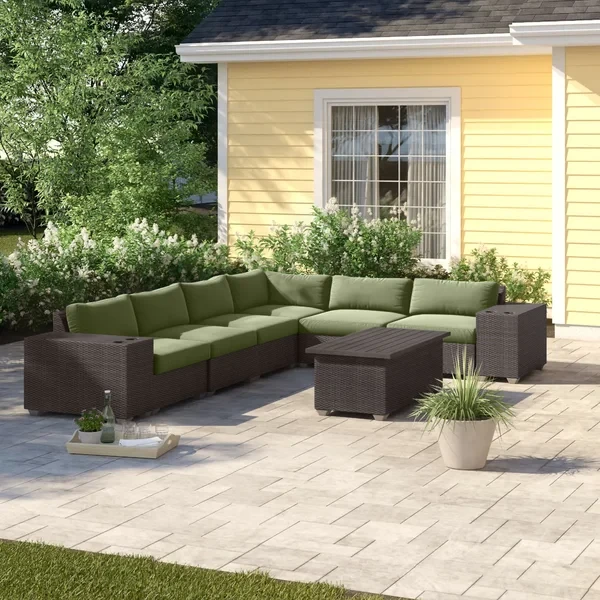 Anastase 5 - Person Outdoor Seating Group with Cushions