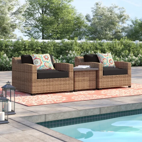 Ambroselli 2 - Person Outdoor Seating Group