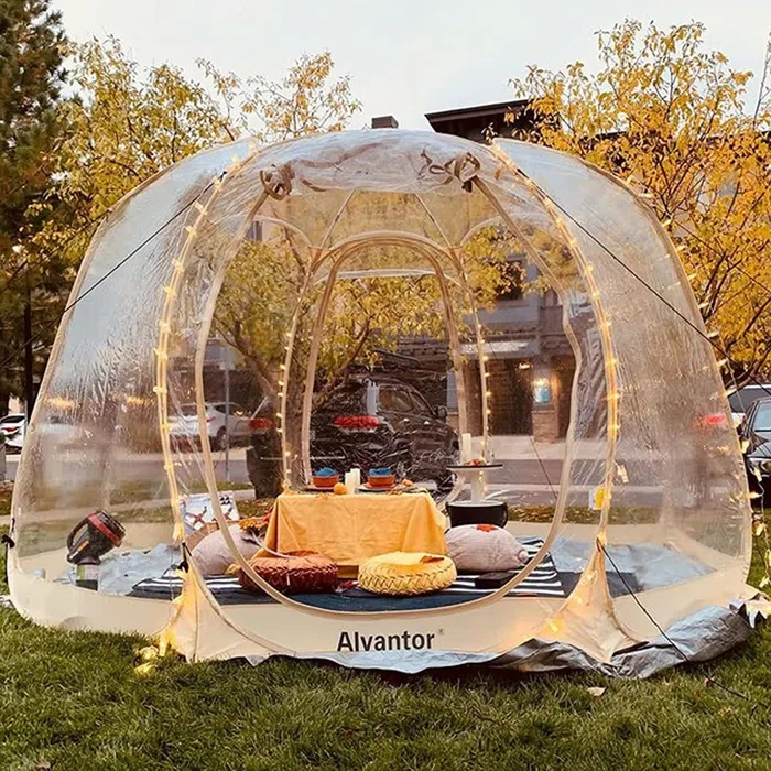 Bubble 12 Ft. W x 12 Ft. D Fiberglass Patio Gazebo