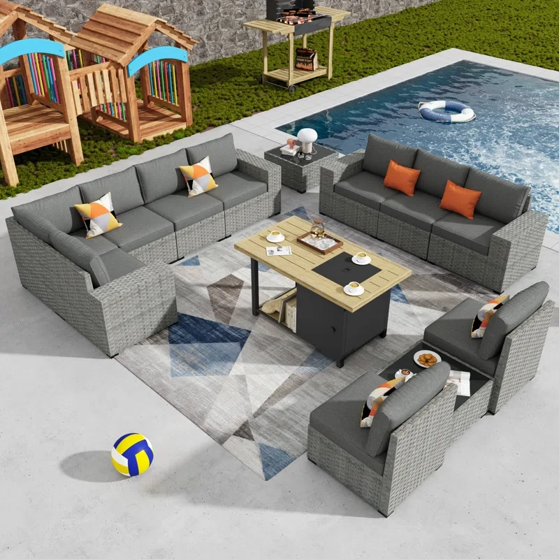 Sei 10 - Person Outdoor Seating Group with Cushions