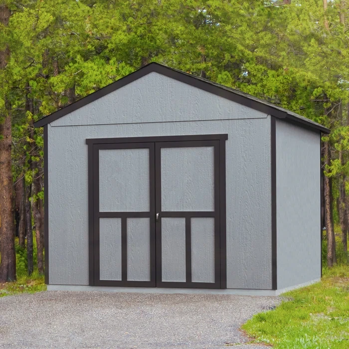 Astoria 12 ft. W x 16 ft. D Wood Storage Shed With Floor