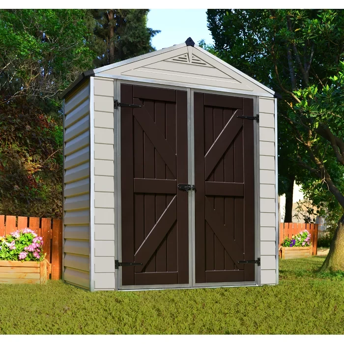 SkyLight 6 ft. W x 3 ft. D Polycarbonate Storage Shed