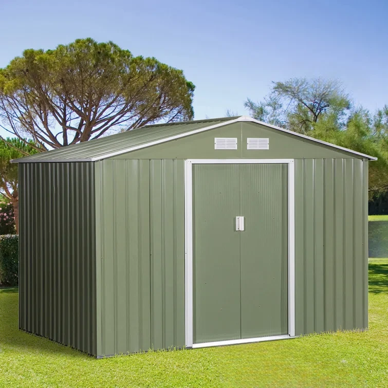 9 ft. W x 6 ft. D Storage Shed