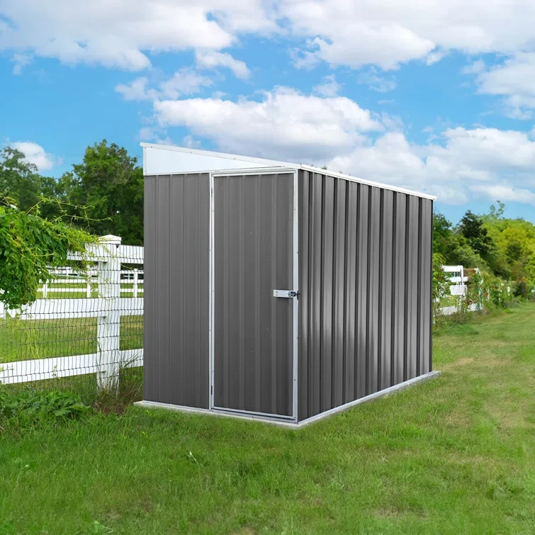 5 ft. x 7 ft Durango Galvanized Steel Storage Shed