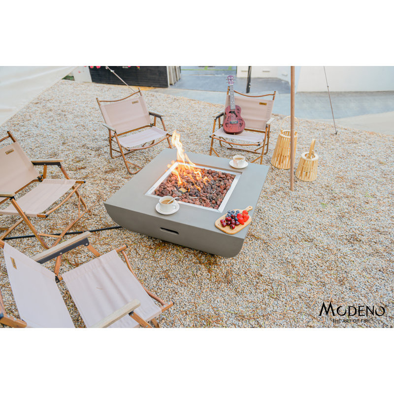 Westport Concrete Natural Gas Fire Pit Table