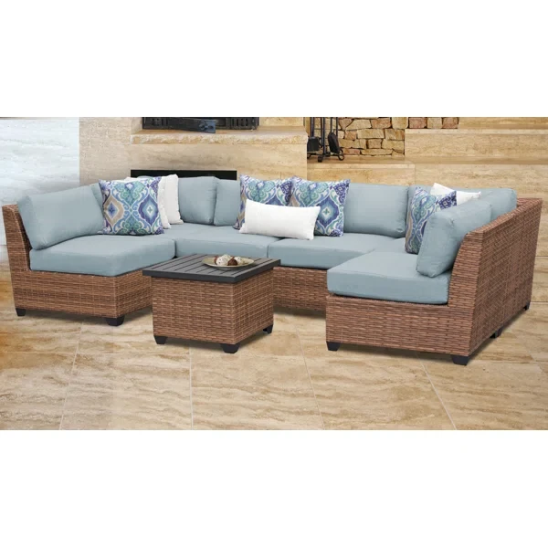 Ambroselli 4 - Person Outdoor Seating Group with Cushions