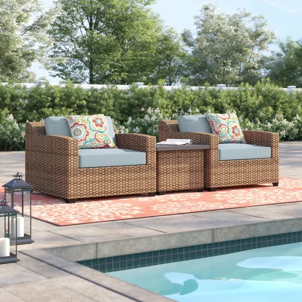 Ambroselli 2 - Person Outdoor Seating Group